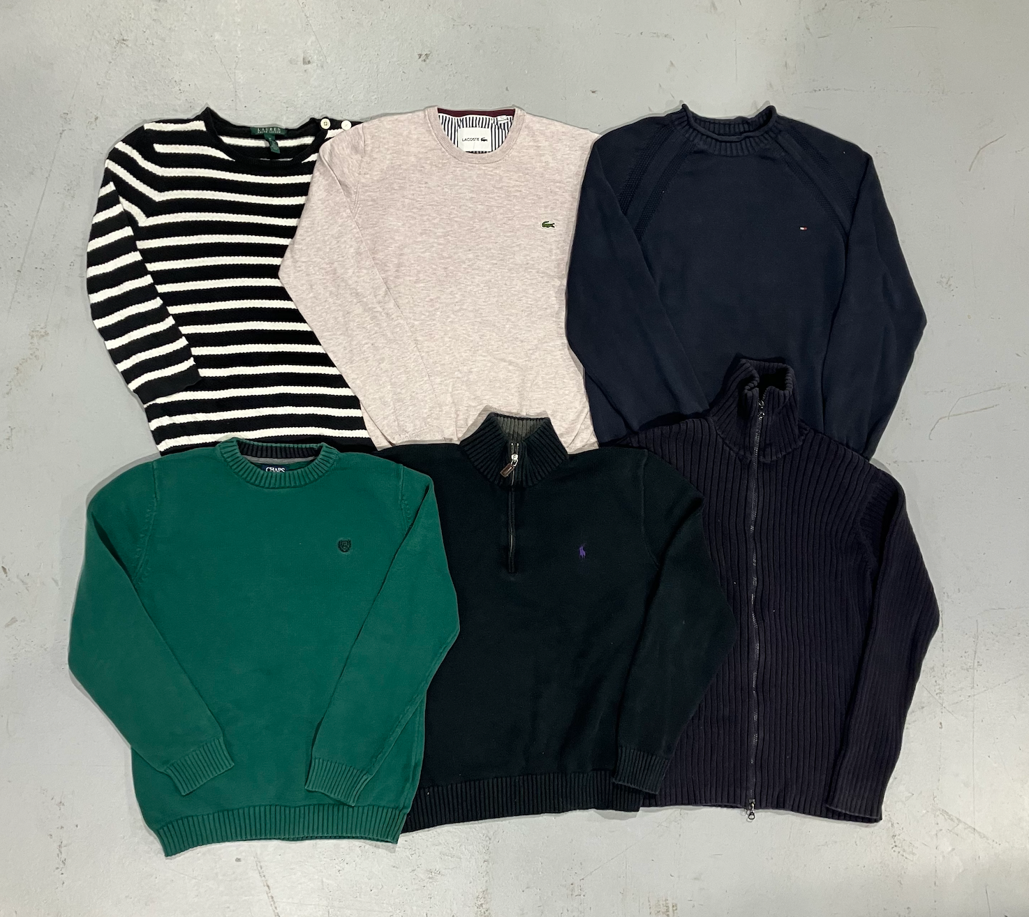 10x BRANDED SWEATERS KNITWEAR (INCLUDING RALPH LAUREN)